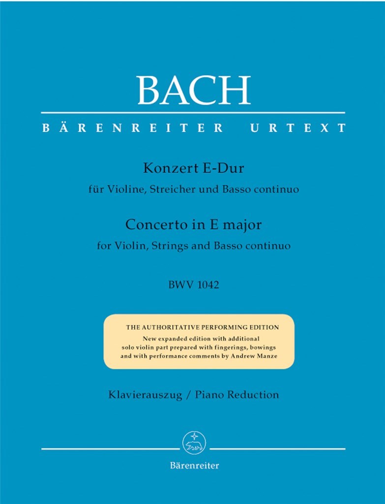 Concert 02 E BWV1042